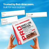 10 - GNC Pro Performance Whey Lite Protein, 2.2 lb Chocolate