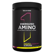 1 - Rule One Energized Amino, 0.59 lb 30 Servings Pineapple Passion Fruit