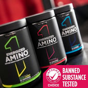 4 - Rule One Energized Amino, 0.59 lb 30 Servings Blue Raspberry