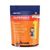 9 - Supermilk Gritzo Growth+ for Girl 7 to 9 years, 800 g Double Chocolate