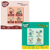 5 - Scoopeat Millet Muesli Combo,  2 Piece(s)/Pack  Fruit & Nut Muesli 400g & 25g High Protein Muesli- 400g 