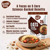 5 - Scoopeat 26g Super Protein Oats, 400 g Chocolate