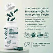 5 - Rooted Active Naturals Liver Detox, 60 veggie capsule(s)
