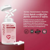 5 - Rooted Active Naturals BP Care, 60 capsules