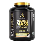 1 - One Science Anabolic Super Mass Gainer, 5.5 lb Double Rich Chocolate