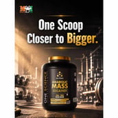 5 - One Science Anabolic Super Mass Gainer, 5.5 lb Vanilla Butterscotch