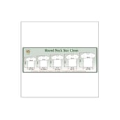 Rocclo T Shirt-5059, Half White Medium