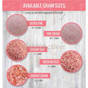 size - NutroActive Mineral Salt Himalayan Pink Extra Fine Grain, 175 g