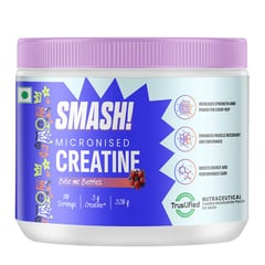 3 - Smash Micronised Creatine Monohydrate, Bite me Berries 0.70 lb