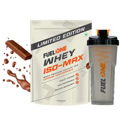 Fuel One Whey Iso-Max 1 kg Rich Chocolate & Shaker Combo