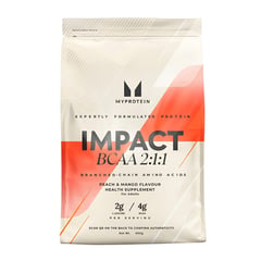 1 - Myprotein Impact BCAA 2:1:1, 1.1 lb 83 Servings Peach & Mango