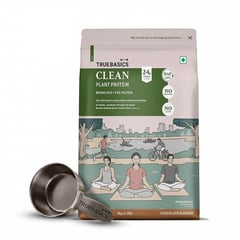 TrueBasics Clean Plant Protein, 2.2 lb Chocolate