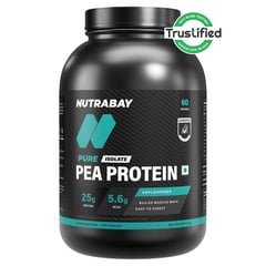 1 - Nutrabay Pure Pea Protein Isolate,  4.4 lb  Unflavoured 