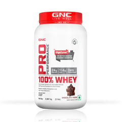 1 - GNC Pro Performance 100% Whey Protein,  2 lb  Chocolate Fudge 