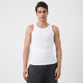 ZVERSE Aero Ribbed Vest, Medium White Storm