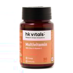 13 - HK Vitals Multivitamin with Zinc & Vitamin C, 30 tablet(s) Unflavoured