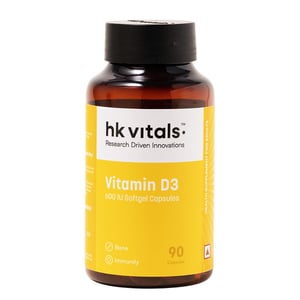 2 - HK Vitals Vitamin D3,  90 capsules 