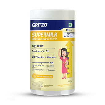 Supermilk Growth+(Formerly Height+) Unsweetened