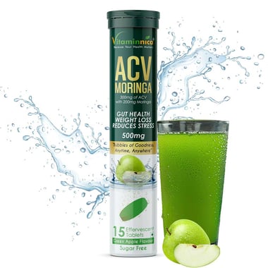 Vitaminnica ACV Moringa- 15 tablet(s) Green Apple