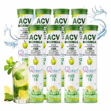 Raskam ACV Moringa- 15 tablet(s) Shikanji (Pack of 8)