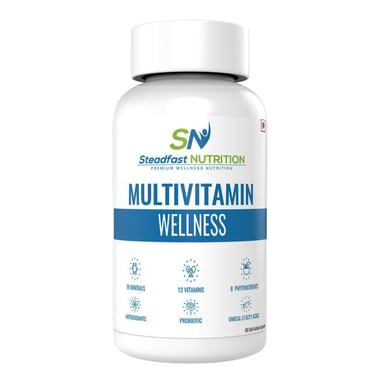 Steadfast Nutrition Multivitamin, 60 capsules Unflavoured