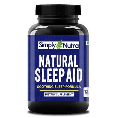 Simply Nutra Natural Sleep Aid with Melatonin, 120 tablet(s)