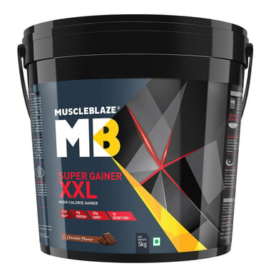 MuscleBlaze Super Gainer XXL Powder (Old MRP), 11 lb Chocolate