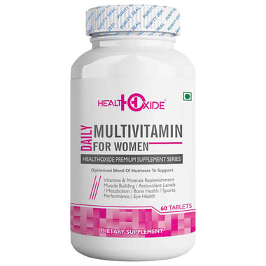 Health Oxide Daily Multivitamins for Women,  60 tablet(s)  Unflavoured 