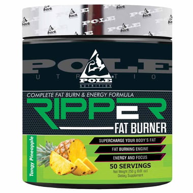 Pole Nutrition Ripper Fat Burner,  0.55 lb  Tangy Pineapple 