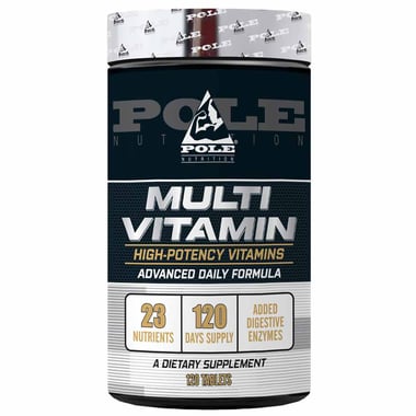 Pole Nutrition Multi Vitamin - Advanced Daily Formula,  120 tablet(s)  Unflavoured 