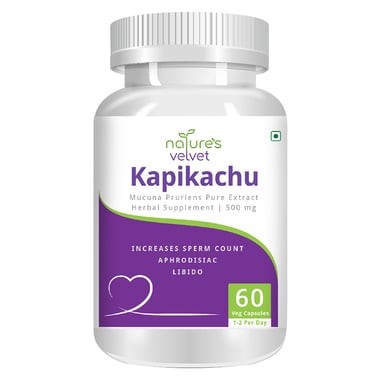 Natures Velvet Kapikachu Pure Extract (500 mg), 60 capsules