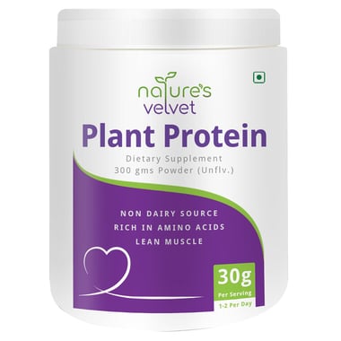 Natures Velvet Plant Protein,  0.66 lb  Unflavoured 