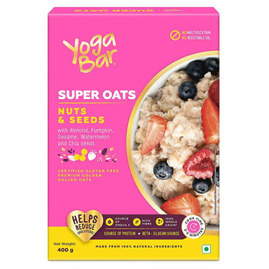 Yogabar Super Oats, Nuts & Seeds 0.400 kg