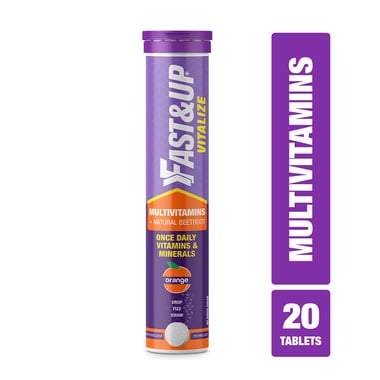 Fast & Up Vitalize,  20 tablet(s)  Orange 