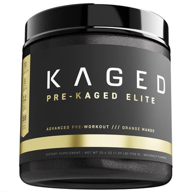 Kaged Muscle Pre-Kaged Elite, 1.59 lb Orange Mango
