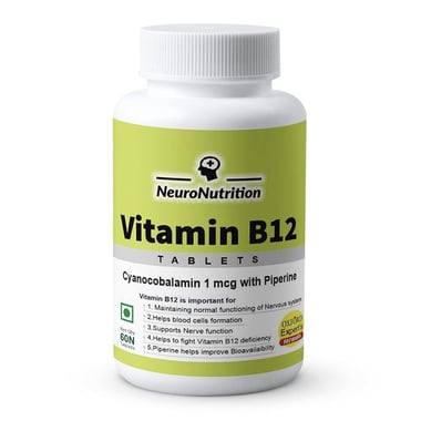 NeuroNutrition Vitamin B12, Unflavoured 60 tablet(s)