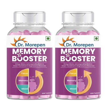 Dr. Morepen Memory Booster (Pack of 2),  60 tablet(s) 
