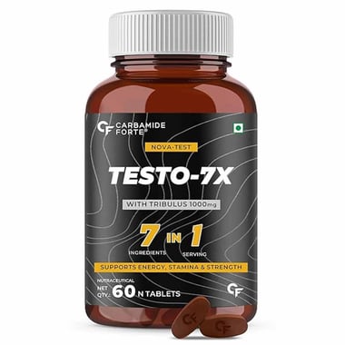 Carbamide Forte Testo-7X Tribulus Terrestris 1000mg, 60 tablet(s)