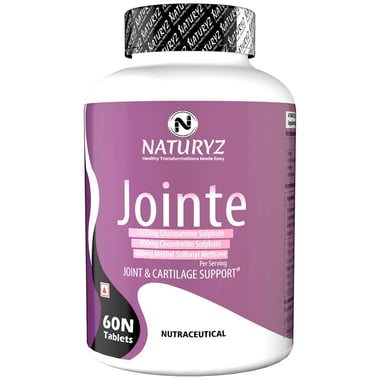 Naturyz Jointe with Glucosamine Chondroitin Supplements,  60 tablet(s) 