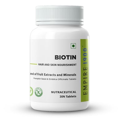 EMPIRE 1900 Biotin, 30 tablet(s) Unflavoured
