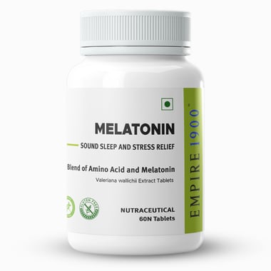 EMPIRE 1900 Melatonin, 60 tablet(s) Unflavoured