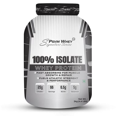 PSVM Whey Signature Series 100% Isolate Whey Protein,  4.4 lb  Irish Chocolate 