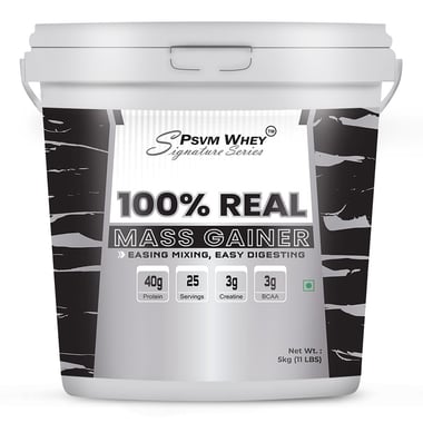 PSVM Whey Signature Series 100% Real Mass Gainer,  11 lb  Irish Chocolate 