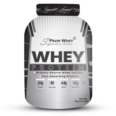 PSVM Whey Signature Series Whey Protein, 4.4 lb Badam Elaichi