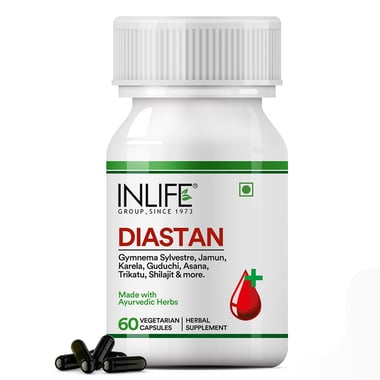 INLIFE Diastan Diabetes Care,  60 capsules 