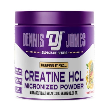 Dennis James Signature Series Creatine HCL,  Fruit Punch  0.66 lb 