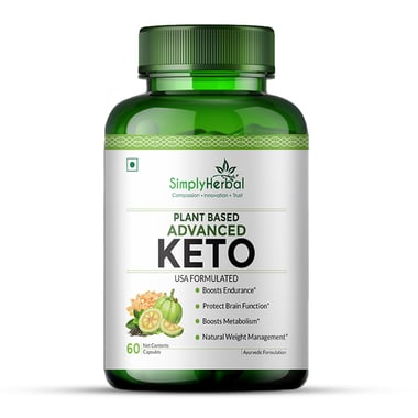 Simply Herbal Advance KETO 1000mg,  60 capsules 