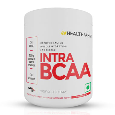 Healthfarm Intra BCAA, 0.39 lb 30 Servings Island Fusion