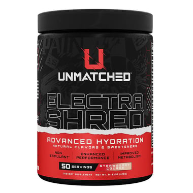 Unmatched Electra Shred Advanced Hydration,  0.91 lb  Strawberry Colada 