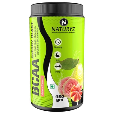 Naturyz BCAA,  0.99 lb  30 Servings  Guava 